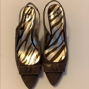 Anne Klein slingbacks